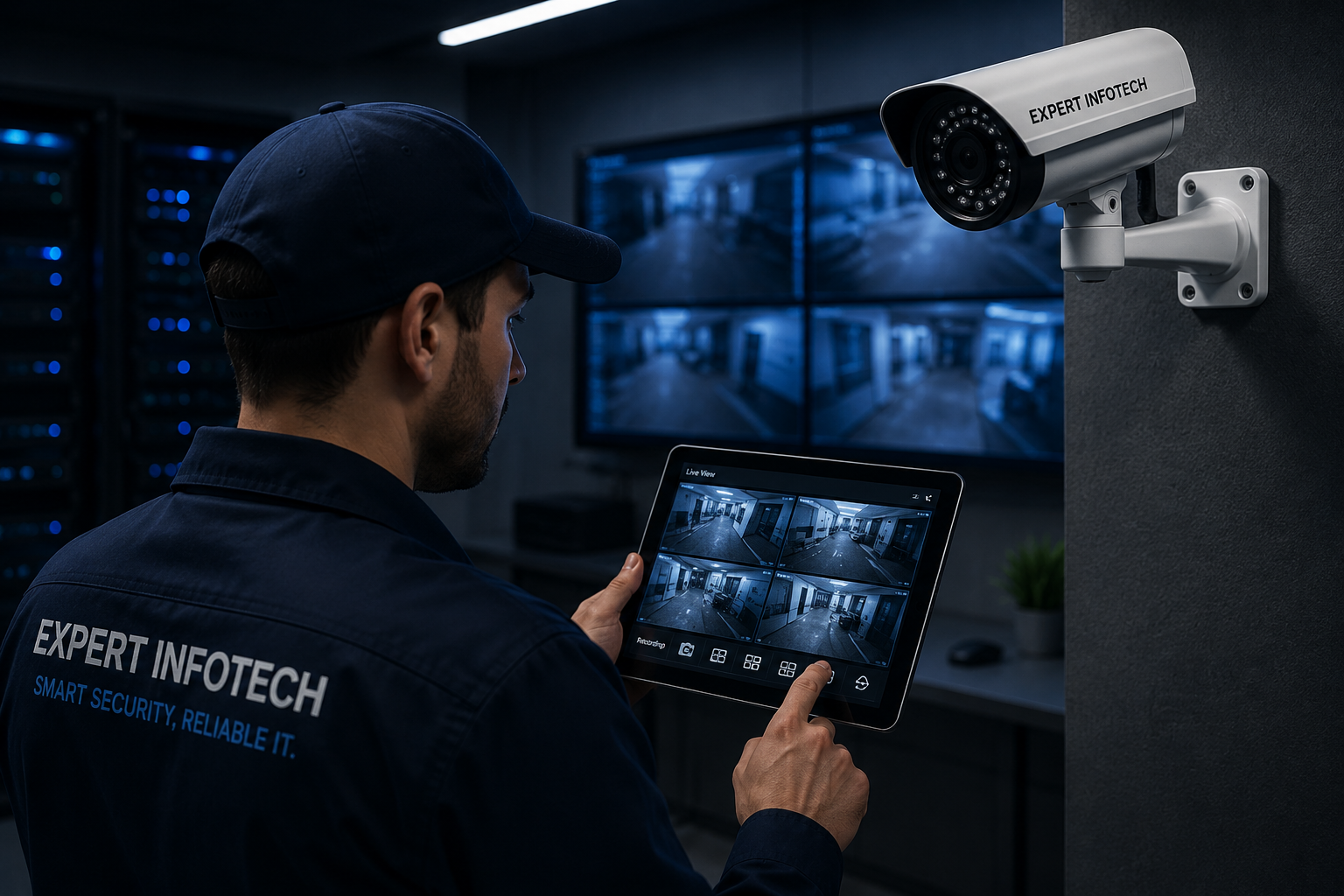 CCTV maintenance and repair work